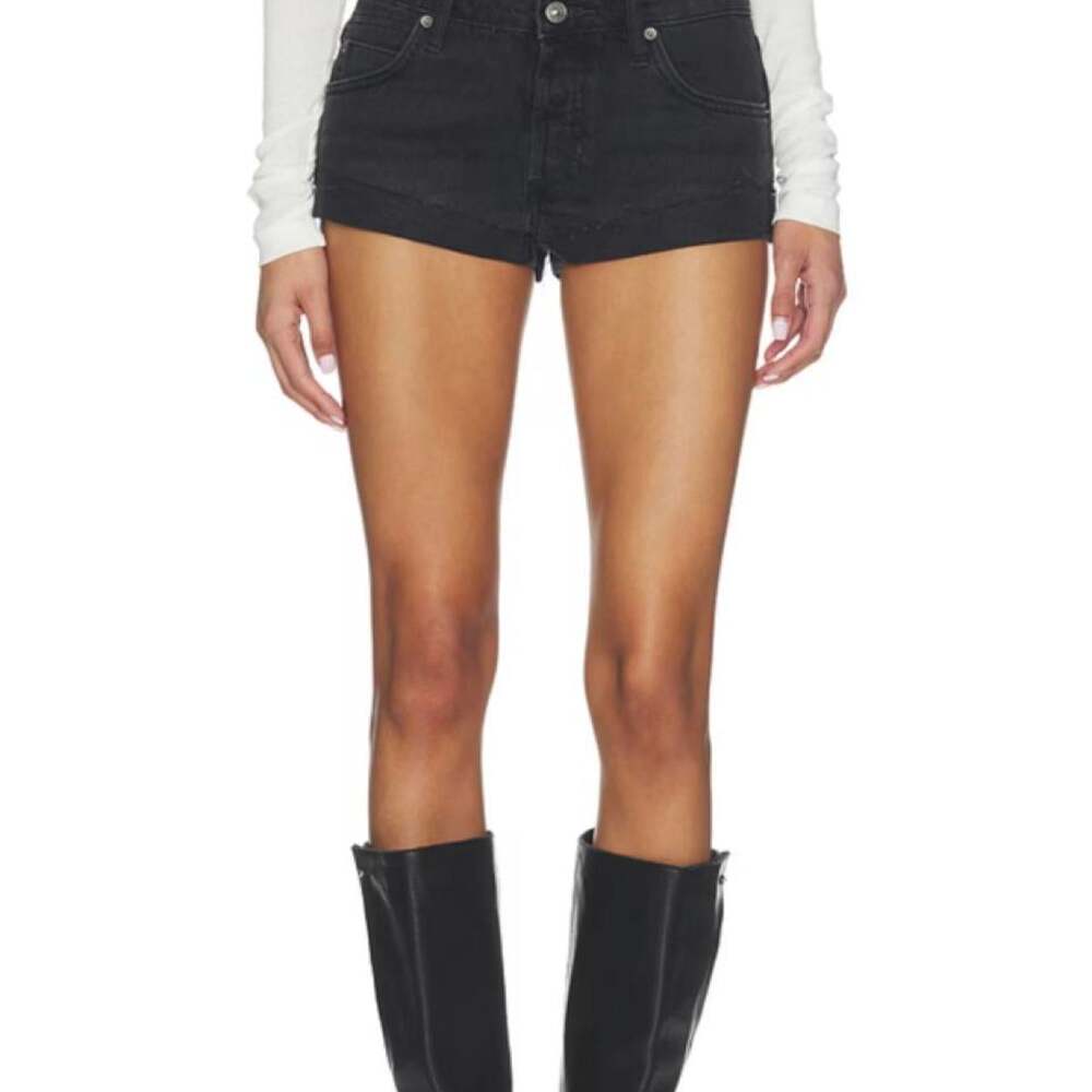 Free People Women's Black Shorts